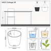 NIDO Cottage 28 Hanging Planter